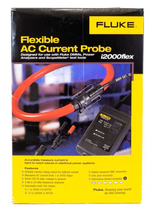 Fluke i2000Flex AC Current Probe 1-2000 A
